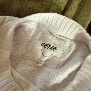 Aerie Women's White Crewneck